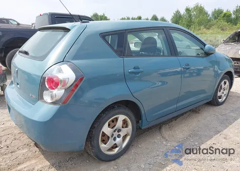 2009 Pontiac Vibe из США, поврежденный, VIN 5Y2SP67819Z450123